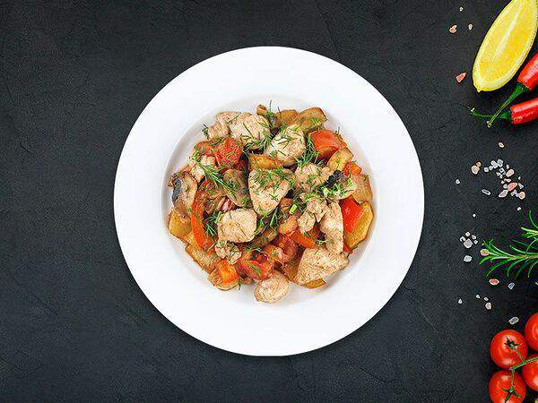 Easy kitchen - Жаровня с курицей