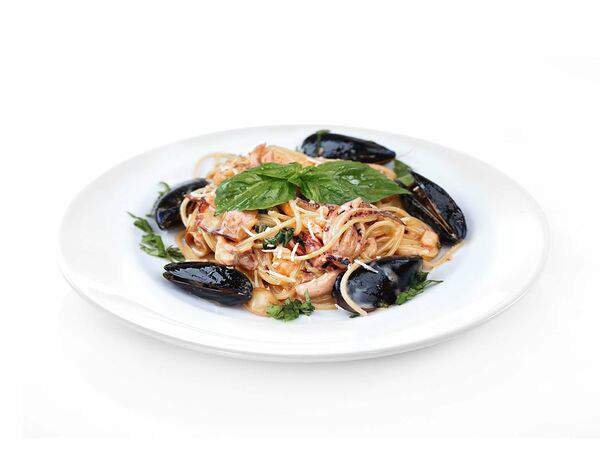 Пицца Феникс - Спагетти с морепродуктами