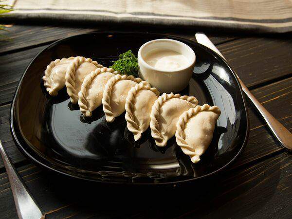 Пельмения - Вареники с картофелем и грибами