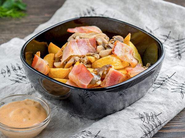 Куда? В гастролеры! - Картофель с топпингом