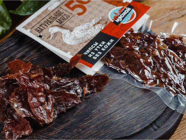 Пиноккио Djan - Мясные чипсы из утки без кожи