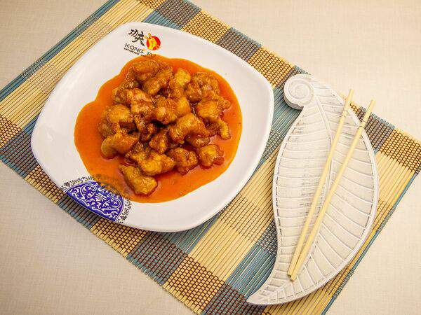 Kong Fu - Курица в кляре в кисло-сладком соусе