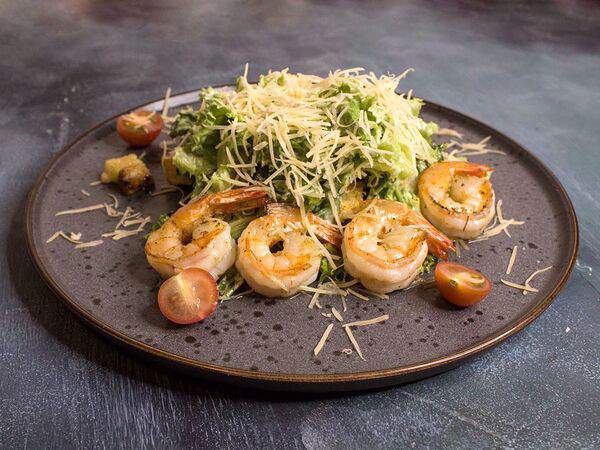 Голодный кролик - Цезарь с креветками