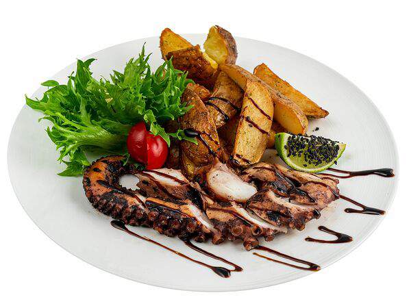 Кадриль - Осьминог на гриле с картофелем