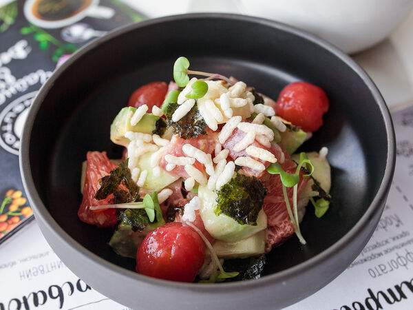 Конфитюр - Салат с тунцом и авокадо