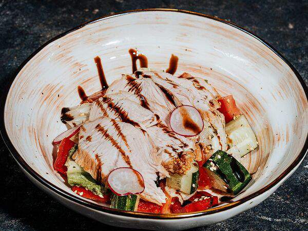 Огонёк - Карпаччо из копчённой грудки индейки