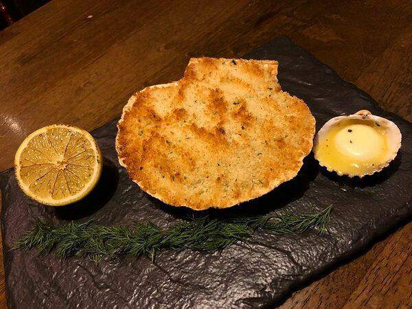 Hamilton's pub - Запеченные морские гребешки