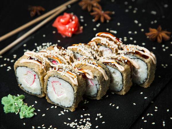 Аквасуши - Ролл Темпура Краб