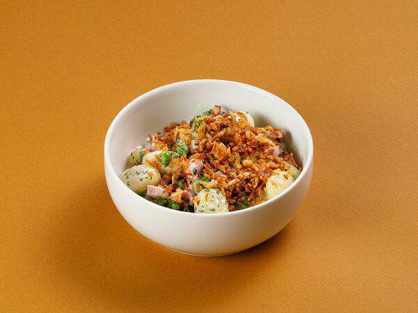 Лось Бистро - Ньокки с грудинкой и зеленым горошком