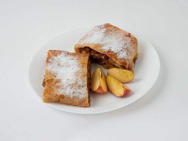 Кулинария прямо как дома - Штрудель с яблоками