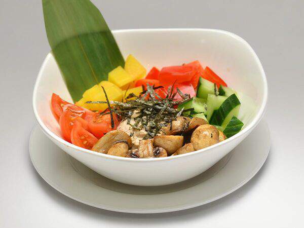 Зебры - Поке-боул Вегетариано