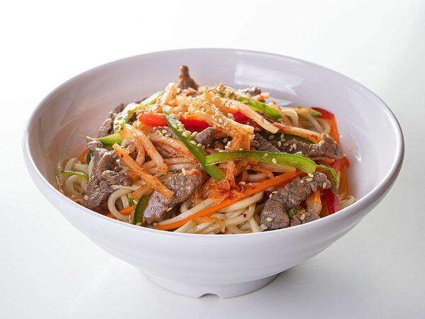 Ким Рамён - Вок Лапша с кимчи и говядиной