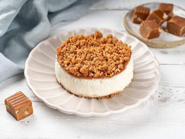 Печь & ланч - Чизкейк с хрустящим крамблом и карамелью
