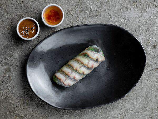 Сабай - Фреш ролл с угрем