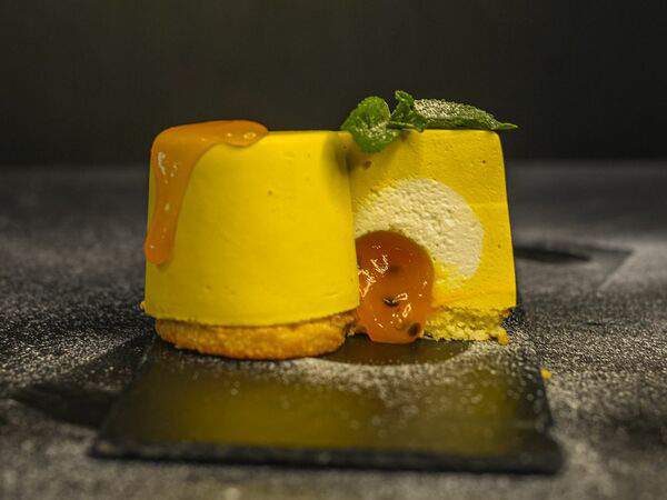 Пекарня Буханка - Нежное суфле Манго-Маракуйя