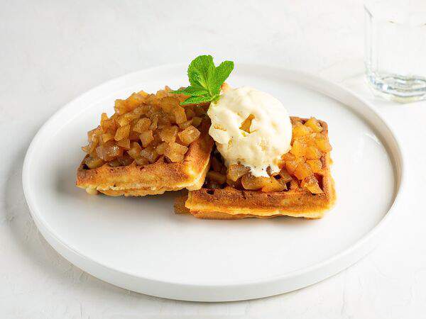 Здрасте кафе - Вафля Штрудель яблоко-корица