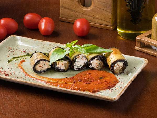 Лимончини - Рулетики с баклажаном