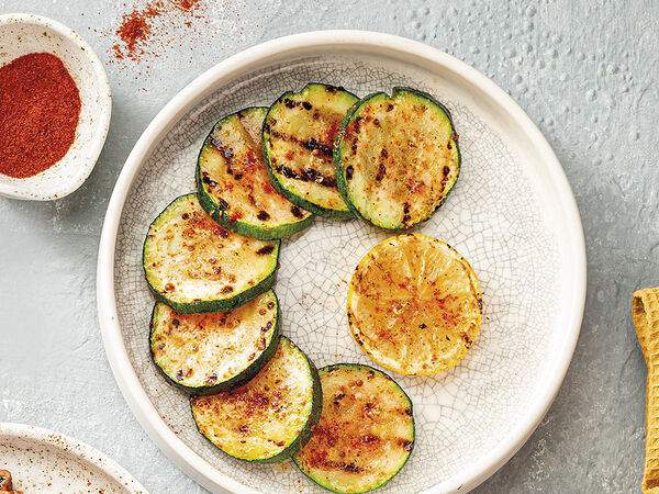 Урюк - Цукини на гриле