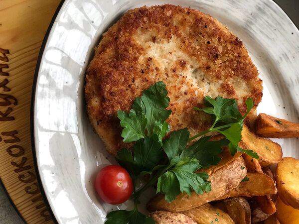 Русская кухня - Котлета пожарская