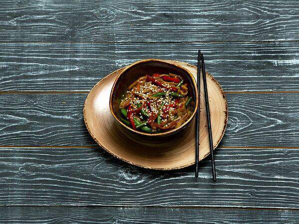 The Rolling Rolls - Удон с овощами