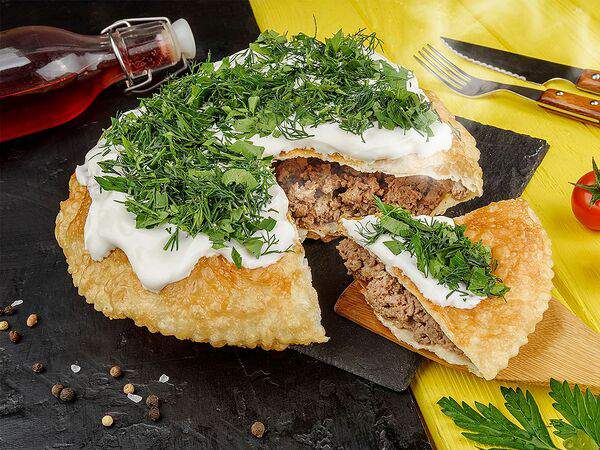 Чебурекми - Пирог с мраморной говядиной