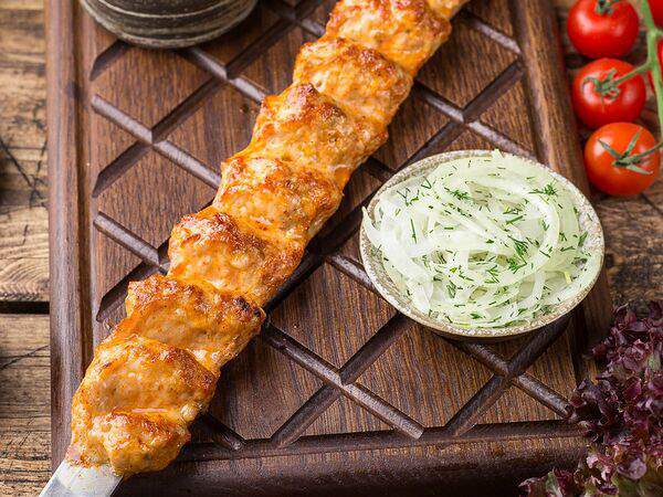 Шашлычная №1 - Люля-кебаб куриный с грибами