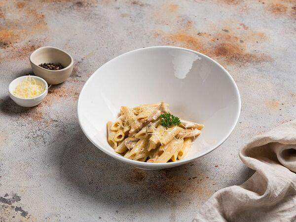 Трэвелерс кофе - Паста с курицей и грибами