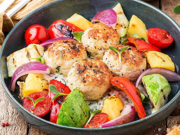 Пряности & Радости - Котлеты из индейки с овощами