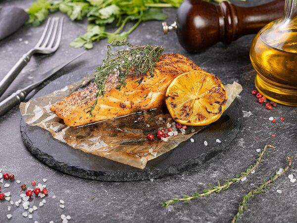 Гриль клуб - Лосось на гриле