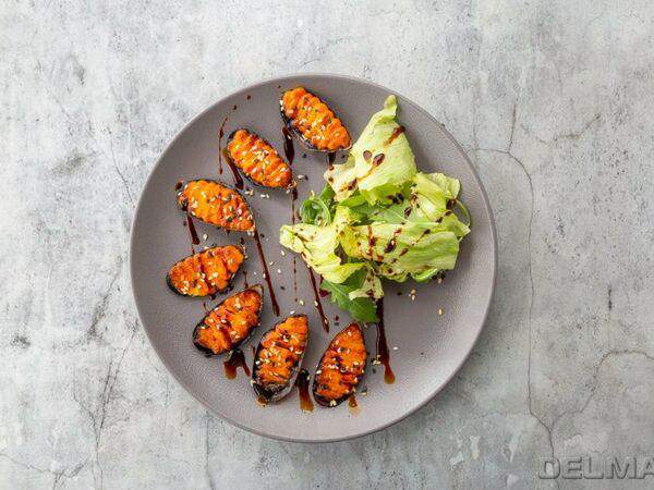 Кофейня №1 - Мидии беломорские с миксом салата