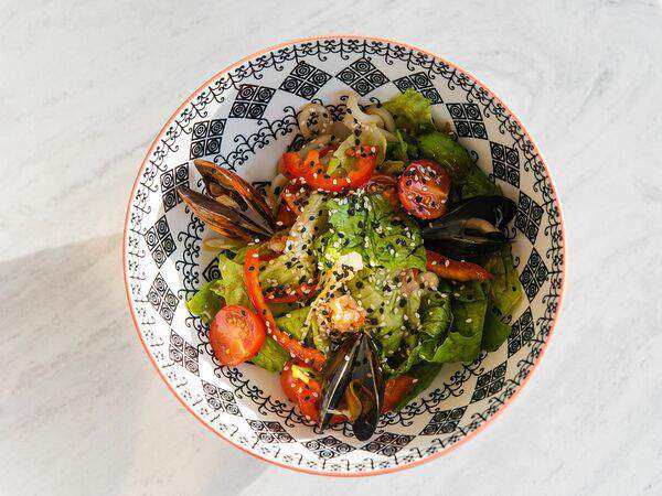 Кристалл - С морепродуктами в устричном соусе