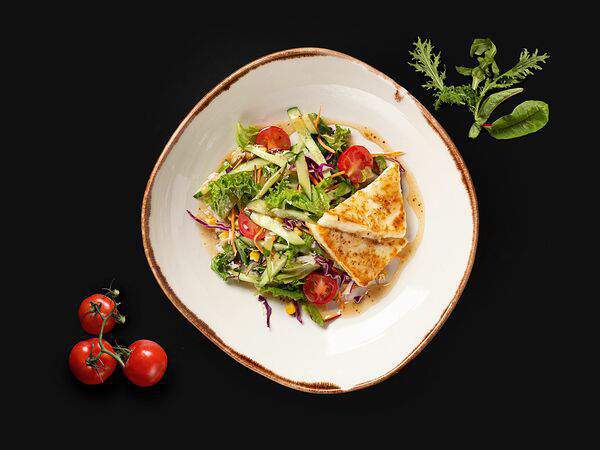 Клава Шиффер - Зелень с жареным домашним сыром