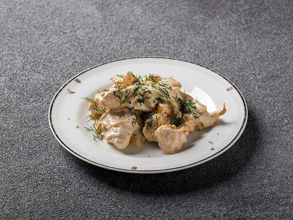 Дача хаус - Бефстроганов из курицы
