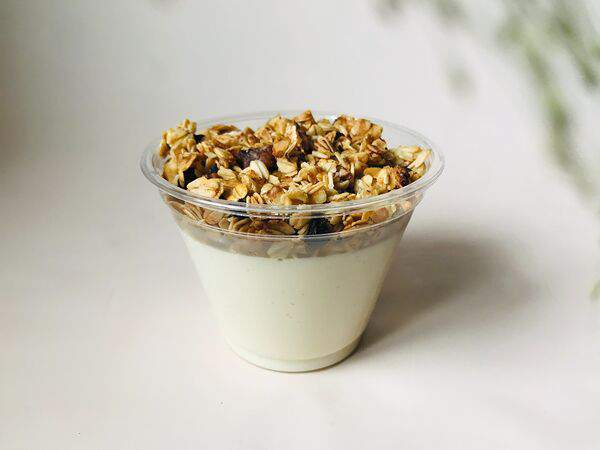 BEZ САХАРА - Карамельный пудинг с гранолой