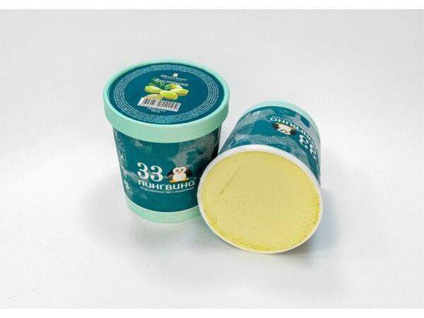 33 пингвина - Ведерко мороженого Фисташка