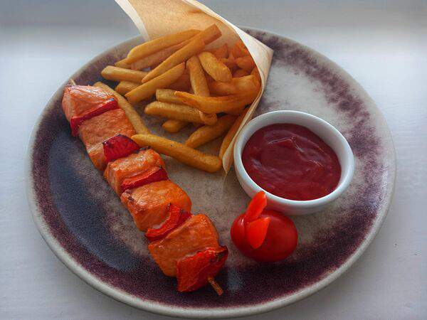 Белый берег - Шашлычок из филе сёмги