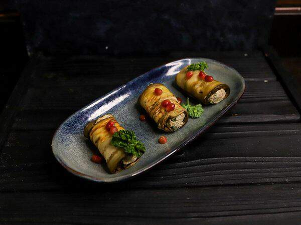 Мангал хауз - Рулетики из баклажанов