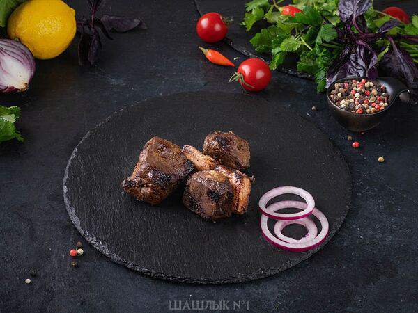 Шашлык №1 - Печень с салом
