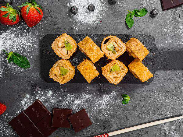 Суши-пати - Жаренный банан-киви