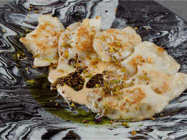 Gray Goose cafe - Сычуаньские пельмени-теппан