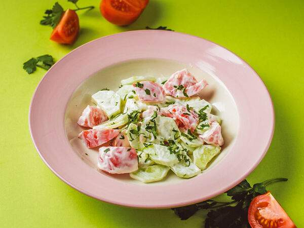 Двор Помидор - Салат Овощная компания