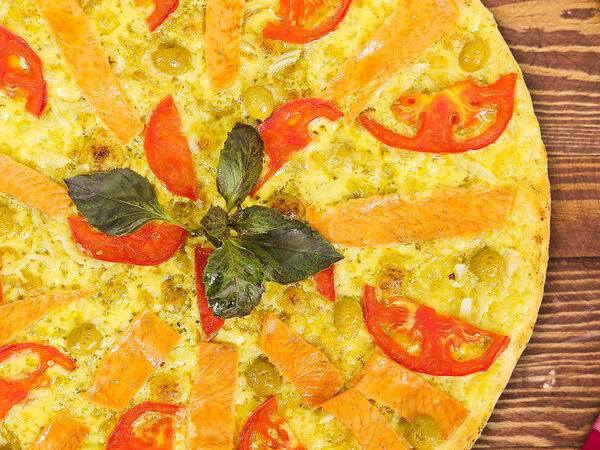 КусОк - Пицца с лососем