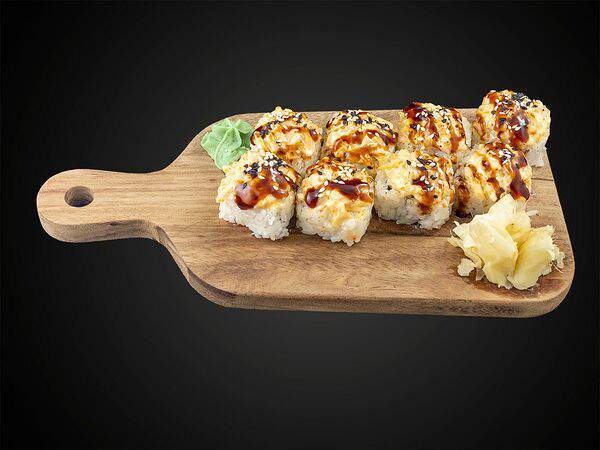 KORM - Запечёный ролл с кальмаром и тамаго