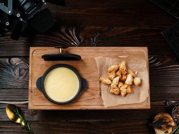 New Slam Food & Music - Сырный крем-суп с пармезаном