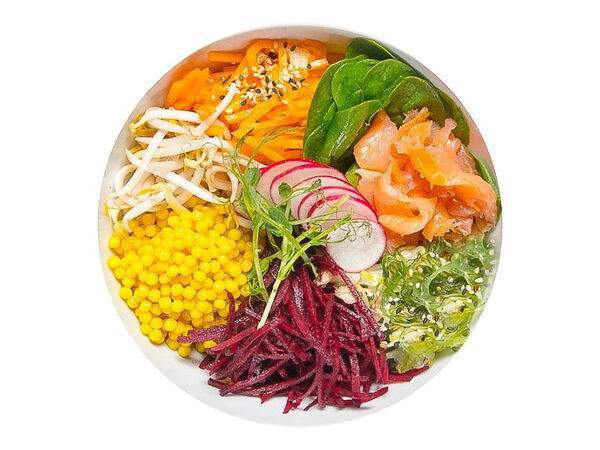 ILunch - Bowl с соленым лососем