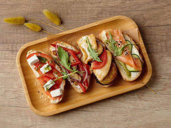 Чашка - Ассорти из брускетт