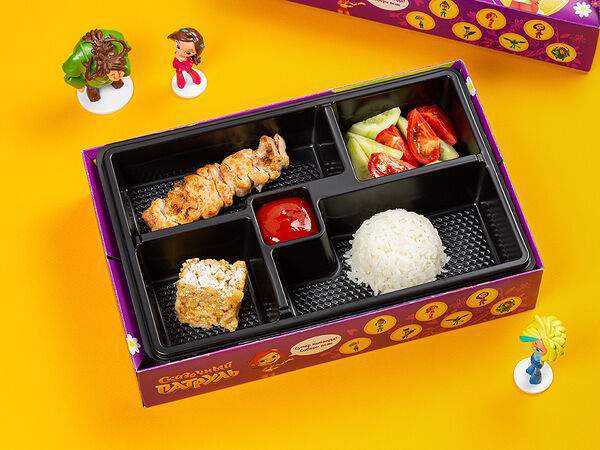 Урюк - Комбо с куриным шашлычком и игрушка