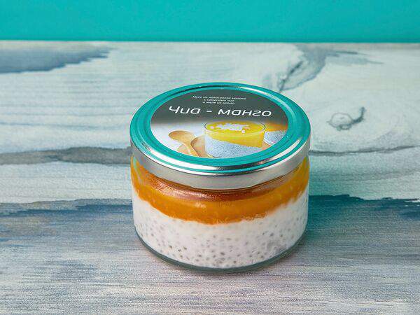 Сытый круассан - Чиа-манго без сахара