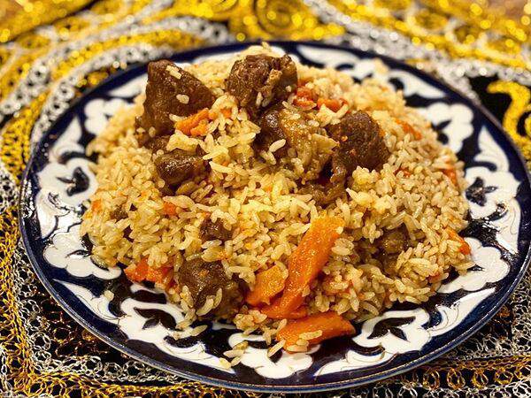 Лагман - Плов Ташкентский с говядиной