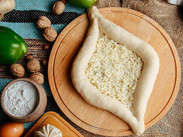 Hurma - Хачапури по-аджарски со шпинатом Полуфабрикат